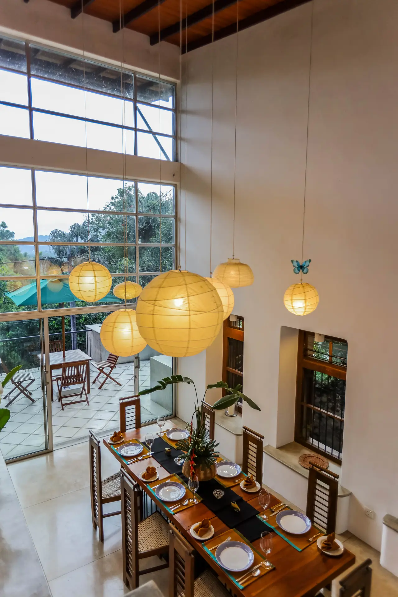 Historic Antique Wood Details & Courtyard